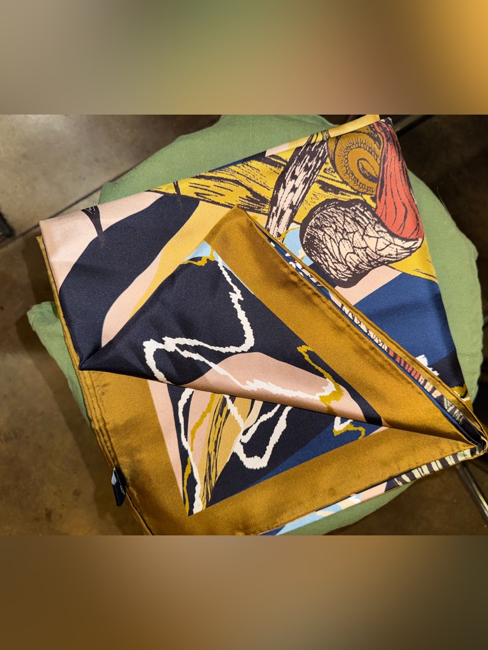 Jim Thompson Slipper Orchid Silk Scarf
